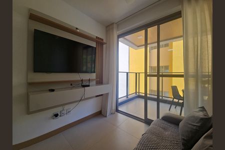 Sala de apartamento para alugar com 1 quarto, 37m² em Barra, Salvador