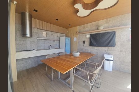 Apartamento para alugar com 37m², 1 quarto e 1 vaga Apartamento para alugar com 37m², 1 quarto e 1 vagaÁrea gourmet