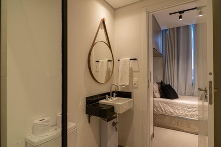 Apartamento à venda com 44m², 2 quartos e sem vaga Apartamento à venda com 44m², 2 quartos e sem vagaBanheiro da Suíte 2