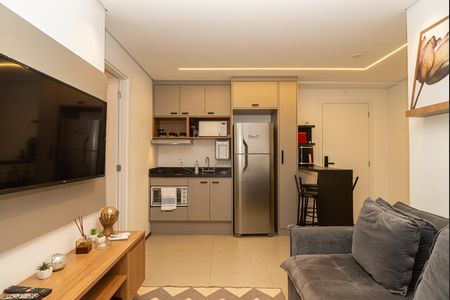 Sala de apartamento à venda com 2 quartos, 44m² em Bela Vista, São Paulo