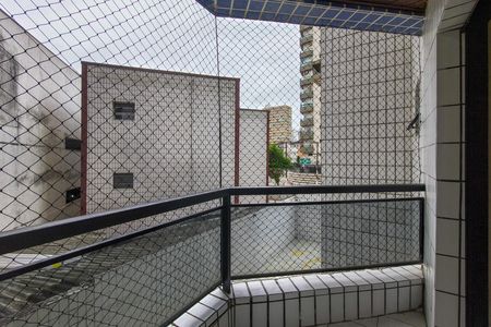Sacada  de apartamento para alugar com 1 quarto, 49m² em Guilhermina, Praia Grande