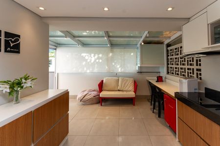 Studio à venda com 441059m², 1 quarto e 1 vaga Studio à venda com 441059m², 1 quarto e 1 vagaCozinha Americana
