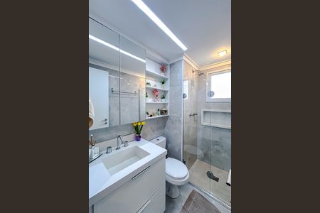 Apartamento à venda com 102m², 3 quartos e 2 vagasBanheiro da Suíte