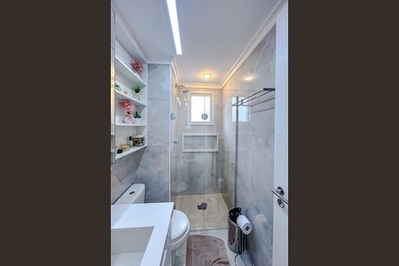 Apartamento à venda com 102m², 3 quartos e 2 vagasBanheiro da Suíte