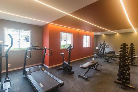 Apartamento para alugar com 44m², 2 quartos e 1 vaga Apartamento para alugar com 44m², 2 quartos e 1 vagaAcademia