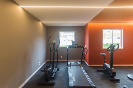 Apartamento para alugar com 44m², 2 quartos e 1 vaga Apartamento para alugar com 44m², 2 quartos e 1 vagaAcademia