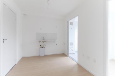 Sala - Cozinha de apartamento à venda com 2 quartos, 28m² em Vila Santana, São Paulo