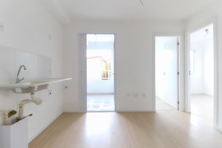 Sala - Cozinha de apartamento à venda com 2 quartos, 28m² em Vila Santana, São Paulo