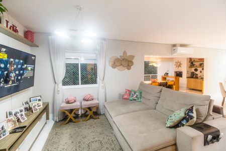 Sala  de apartamento à venda com 3 quartos, 158m² em Centro Empresarial Tamboré, Santana de Parnaíba