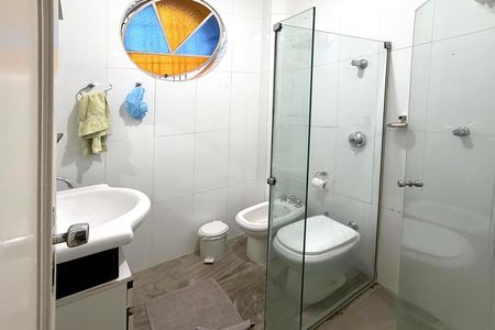 Banheiro da Suíte de apartamento à venda com 3 quartos, 140m² em São Pedro, Belo Horizonte