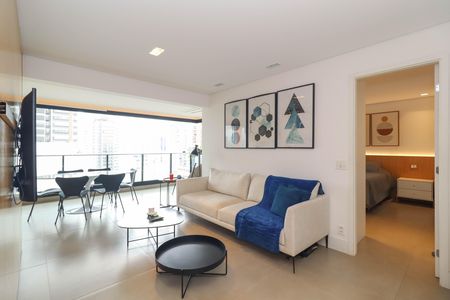 Apartamento para alugar com 72m², 1 quarto e 1 vaga Apartamento para alugar com 72m², 1 quarto e 1 vagaSala