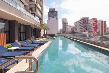 Apartamento para alugar com 72m², 1 quarto e 1 vaga Apartamento para alugar com 72m², 1 quarto e 1 vagaÁrea comum - Piscina