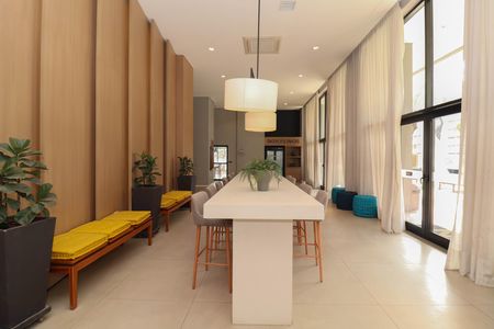 Apartamento para alugar com 72m², 1 quarto e 1 vaga Apartamento para alugar com 72m², 1 quarto e 1 vagaÁrea comum - Salão de festas