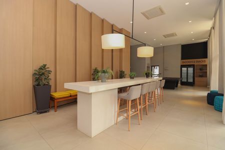 Apartamento para alugar com 72m², 1 quarto e 1 vaga Apartamento para alugar com 72m², 1 quarto e 1 vagaÁrea comum - Salão de festas