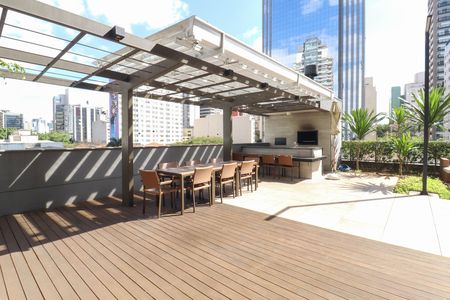 Apartamento para alugar com 72m², 1 quarto e 1 vaga Apartamento para alugar com 72m², 1 quarto e 1 vagaÁrea comum - Churrasqueira