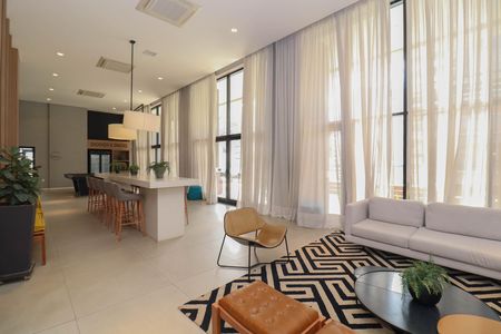 Apartamento para alugar com 72m², 1 quarto e 1 vaga Apartamento para alugar com 72m², 1 quarto e 1 vagaÁrea comum - Salão de festas