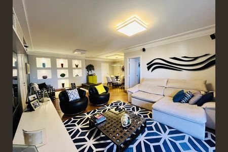 Sala de apartamento à venda com 3 quartos, 210m² em Jardim, Santo André