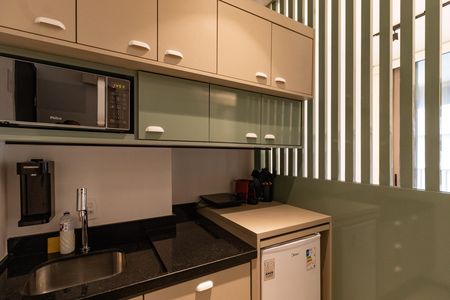 Studio à venda com 24m², 1 quarto e 1 vagaCozinha