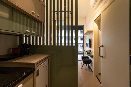 Studio à venda com 24m², 1 quarto e 1 vagaCozinha