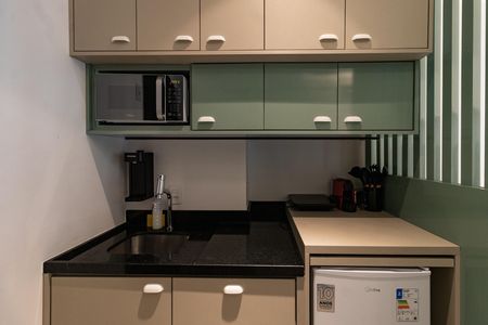 Studio à venda com 24m², 1 quarto e 1 vagaCozinha