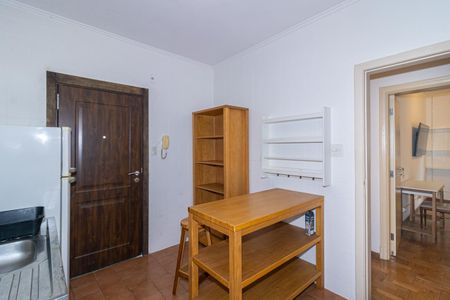 Cozinha de apartamento para alugar com 1 quarto, 68m² em Vila Nova Conceição, São Paulo