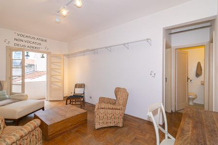 Sala de apartamento para alugar com 1 quarto, 68m² em Vila Nova Conceição, São Paulo