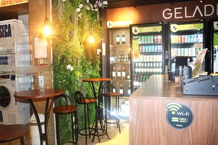 Studio à venda com 36m², 1 quarto e 1 vagaMini Mercado