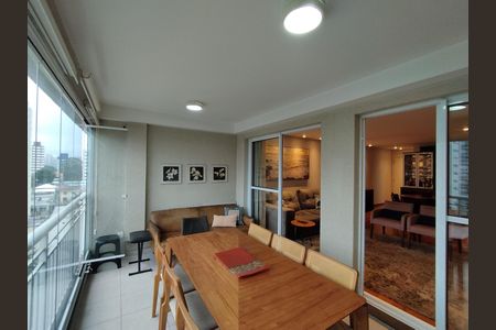 Varanda gourmet de apartamento à venda com 2 quartos, 101m² em Vila Gumercindo, São Paulo