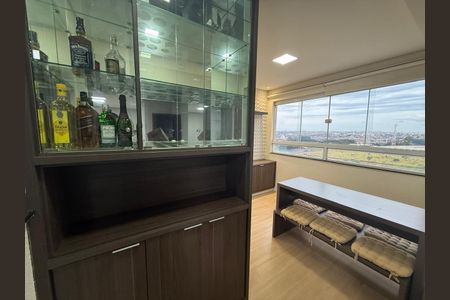 Sala de apartamento para alugar com 2 quartos, 65m² em Jardim Patricia, Uberlândia