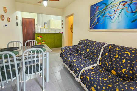 Apartamento para alugar com 1 quarto, 50m² em Jardim Las Palmas, Guarujá