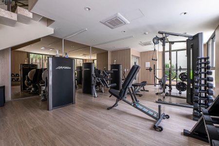 Studio para alugar com 29m², 1 quarto e sem vaga Studio para alugar com 29m², 1 quarto e sem vagaAcademia