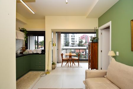 entrada de apartamento à venda com 1 quarto, 40m² em Jardim das Bandeiras, São Paulo