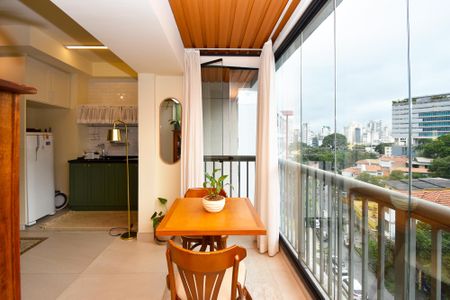 sala de jantar de apartamento à venda com 1 quarto, 40m² em Jardim das Bandeiras, São Paulo