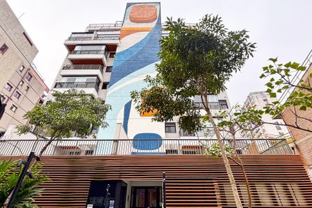 Apartamento à venda com 40m², 1 quarto e 1 vagafachada do predio