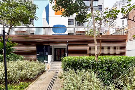 Apartamento à venda com 40m², 1 quarto e 1 vagafachada do predio