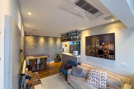 Sala de apartamento à venda com 2 quartos, 69m² em Ipiranga, São Paulo