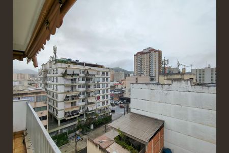 Vista da Sala de apartamento à venda com 1 quarto, 48m² em Tijuca, Rio de Janeiro