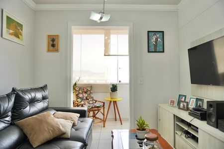 Sala  de apartamento à venda com 3 quartos, 81m² em Sagrada Família, Belo Horizonte