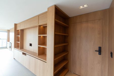 Sala de apartamento para alugar com 3 quartos, 145m² em Indianópolis, São Paulo