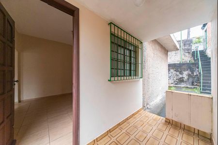 Varanda da Sala de casa à venda com 1 quarto, 109m² em Vila Suíça, Santo André