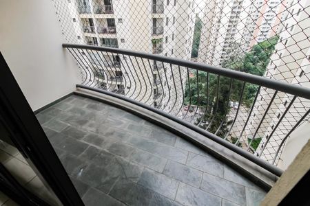Varanda da Sala de apartamento à venda com 3 quartos, 113m² em Chácara Agrindus, Taboão da Serra