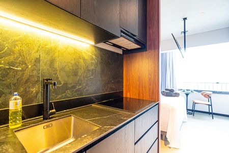 Studio à venda com 22m², 1 quarto e sem vaga Studio à venda com 22m², 1 quarto e sem vagaCozinha