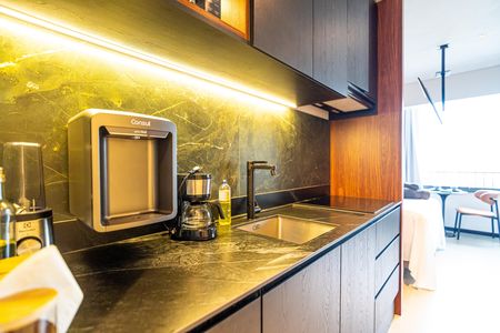 Studio à venda com 22m², 1 quarto e sem vaga Studio à venda com 22m², 1 quarto e sem vagaCozinha
