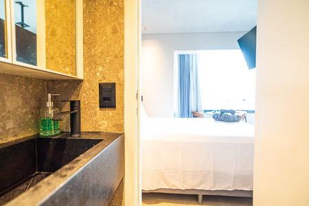 Studio à venda com 22m², 1 quarto e sem vaga Studio à venda com 22m², 1 quarto e sem vagaBanheiro