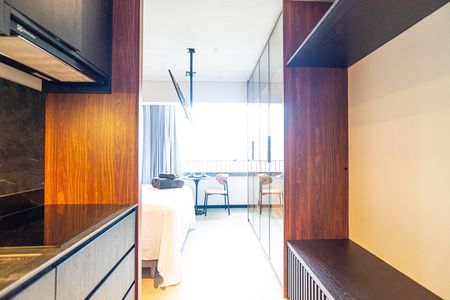 Studio à venda com 22m², 1 quarto e sem vaga Studio à venda com 22m², 1 quarto e sem vagaCozinha
