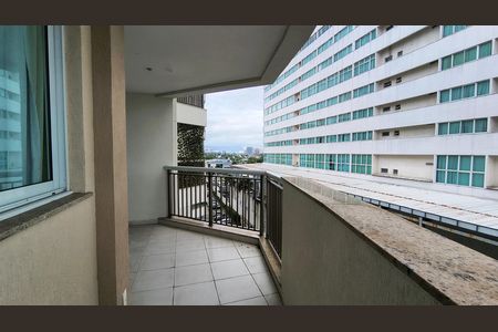 Varanda  de apartamento para alugar com 2 quartos, 70m² em Barra da Tijuca, Rio de Janeiro