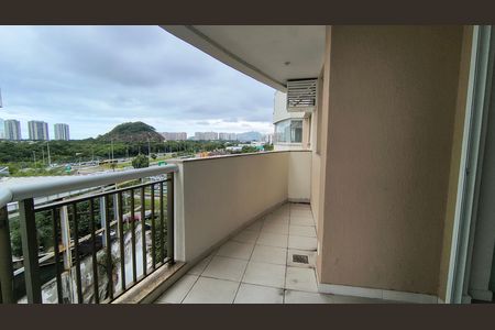 Varanda  de apartamento para alugar com 2 quartos, 70m² em Barra da Tijuca, Rio de Janeiro