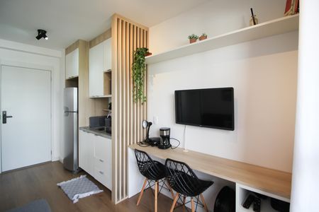 Studio à venda com 27m², 1 quarto e sem vaga Studio à venda com 27m², 1 quarto e sem vagaSala
