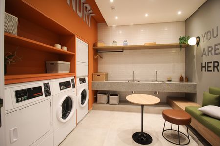 Studio à venda com 27m², 1 quarto e sem vaga Studio à venda com 27m², 1 quarto e sem vagaLavanderia