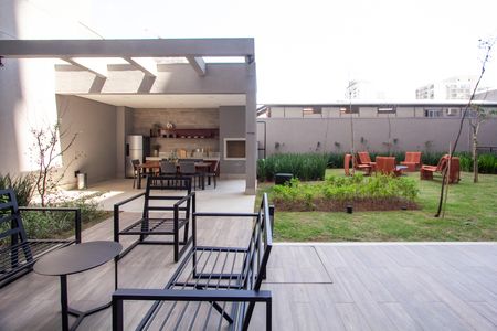 Studio à venda com 27m², 1 quarto e sem vaga Studio à venda com 27m², 1 quarto e sem vagaÁrea comum - Churrasqueira